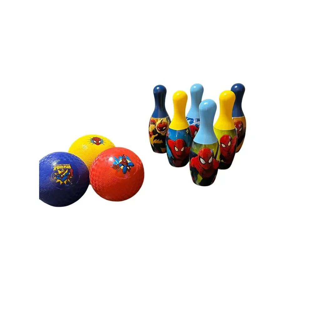 Hedstrom Spider-Man Bowling Set for Kids